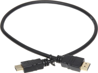 Kabllo HDMI në HDMI, 0.5m, e zezë