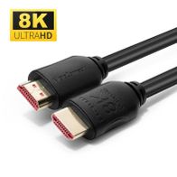 Kabllo HDMI Microconnect MC-HDM191910V2.1, 10m, 2.1, e zezë