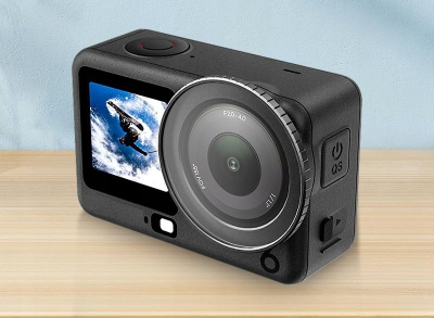 Adapter Puluz PU1084B për filtër 49mm, për DJI Osmo Action 6, i zi
