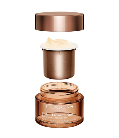 Krem nate për forcimin e lëkurës së thatë Extra-Firming Nuit Collagen Technology (Cream Refill),50 ml