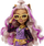 Kukull Monster High Clawdeen Wolf, me gëzof mode, me qenush, vjollcë