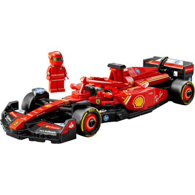 Lodër ndërtimi LEGO Speed Champions Ferrari SF-24 F1, model garash, për fëmijë 10+