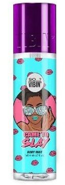 Spraj trupi Vibe Come to Slay, 140 ml, erë lulesh dhe frutash