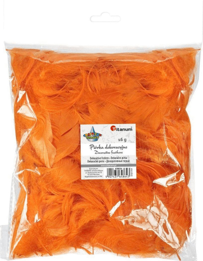 Pupla për punime me dorë Titanum, 16g, portokalli