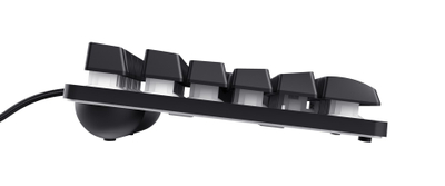 Tastierë Gaming Trust GXT 833 Thado, USB, e zezë / e hirtë