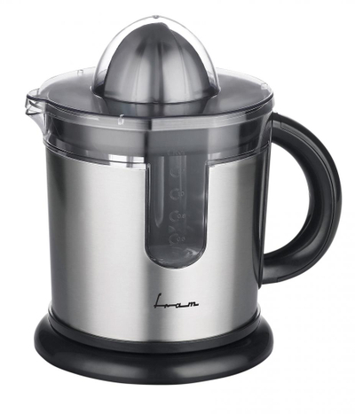 Shtrydhës agrumesh FRAM FCP-402SS, 40W, 1.2L, çelik inox, i zi argjendtë
