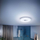 Plafonierë banjoje Philips Hue Struana, LED 23W, White Ambiance, e bardhë