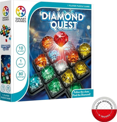 Lojë logjike Iuvi Smart Games Diamond Quest (ENG), 15 elemente