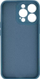 Mbrojtëse telefoni Mocco MagSilicone për iPhone 14 Plus, silikon i butë, MagSafe, blu
