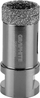 Teh frezues me diamant Graphite Hole Saw, 25 mm, M14