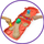 Set loje Spin Master Kinetic Sand Sandy Farm, rërë kinetike, temë fermë, shumëngjyrësh