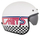 Kaska moto CASSIDA Oxygen 2.0 Rondo, e hapur, homologim ECE 22.06, pearl white red blue black