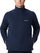 Bluza polar Columbia Fast Trek II, meshkuj, me zinxhir të plotë, blu navy