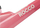 Biçikletë balancuese Rocco Candy, për fëmijë, ulëse e rregullueshme, rozë
