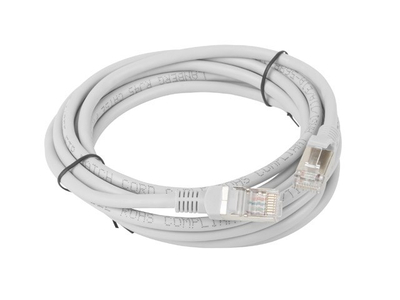 Kabllo rrjeti Lanberg PCF5-10CC-0300-S, RJ-45 RJ-45, Cat.5e 3m, gri