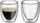 Set gotash espresso WMF Kult, xham me mure të dyfishta, 2 copë, transparent