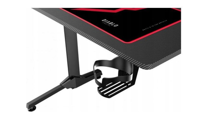 Tavolinë gaming Diablo Chairs X Mate 1000, 100x60 cm, e zezë e kuqe