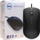 Mausi DELL MS116, optik, me kabllo USB, i zi