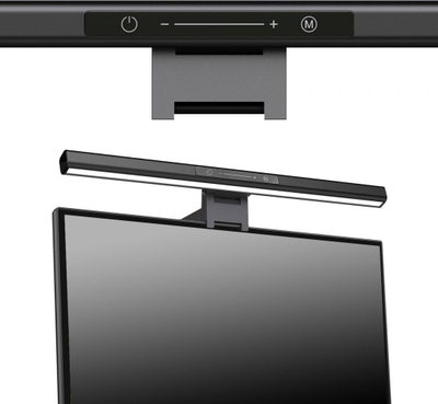 Lambë monitori Maclean Energy MCE620, LED, USB, e zezë