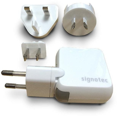 Karikues për tablet Signotec ST-SPARE-DEL-019, 1x USB, për rrjet, i bardhë