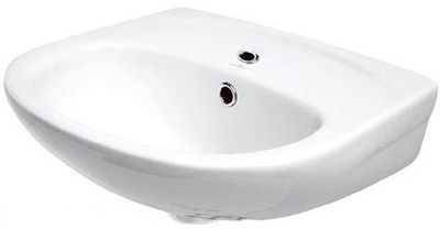 Lavabo Cersanit Market 50 cm, qeramike, e bardhë