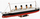 Lodër konstruktive COBI Titanic 1686, 3260 pjesë, 90cm, shumengjyrëshe