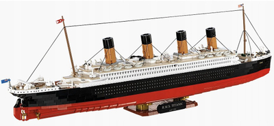 Lodër konstruktive COBI Titanic 1686, 3260 pjesë, 90cm, shumengjyrëshe