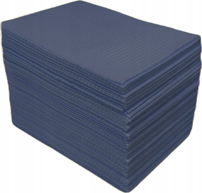 Peceta dentare Menodent, 33 x 45 cm, 3 shtresa, blu navy, 100 copë