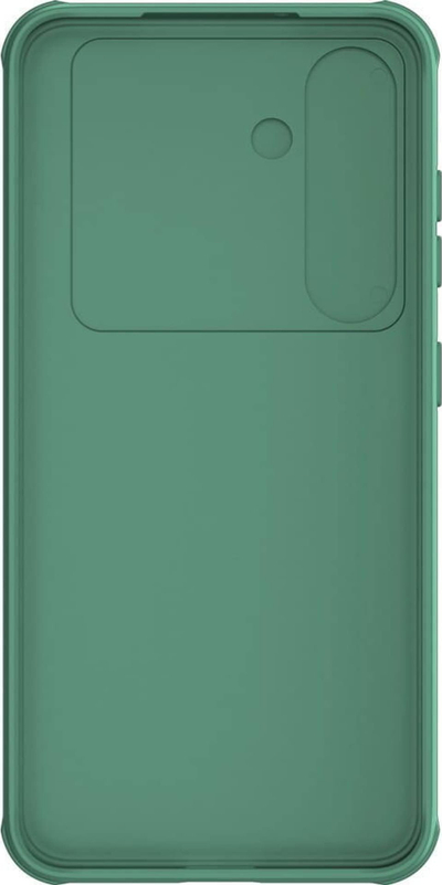 Mbrojtëse telefoni Nillkin CamShield Pro për Samsung Galaxy S24, me kapak kamere që rrëshqet, PC + TPU, jeshile