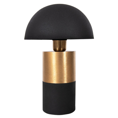 Llambë tavoline Pune Φ20,5x32,5Hcm (HM4245.04), zezë/ ari