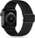 Rrip ore inteligjente Tech-Protect Mellow për Apple Watch 4 5 6 7 8, najlon, i zi