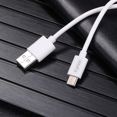 Kabllo karikimi T-phox Exceed USB C, 1m, 3A, e bardhë