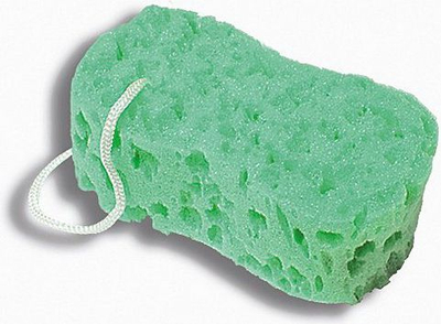 Сунѓер за туширање Donegal Bath Sponge Eight, синтетички материјал, лесен, повеќебоен