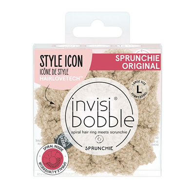 Llastik për flokë Invisibobble Extra Comfy Bear, i kaftë