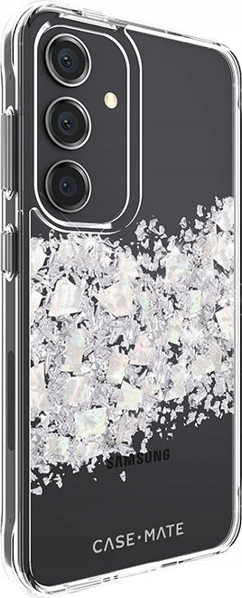 Mbrojtëse telefoni Touch of Pearl Galaxy S24, efekt perlash, transparente
