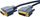 Kabllo DVI ClickTronic Casual, DVI-D dual link, 5m, blu