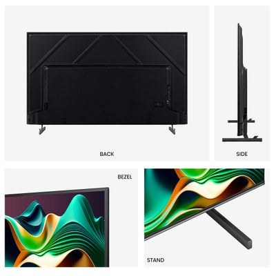 Телевизор Hisense 75U6NQ, 75\", 4K ULED Mini LED, Паметен, црн
