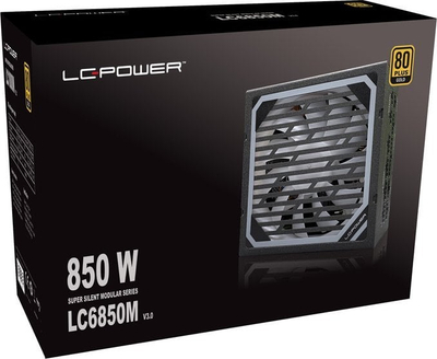 Burim energjie LC-Power Super Silent Modular LC6850M V3.0 ATX 3.0, 850W