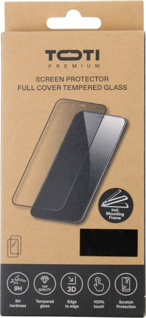 Xham mbrojtës TOTI Premium Full Cover, 3D, 9H