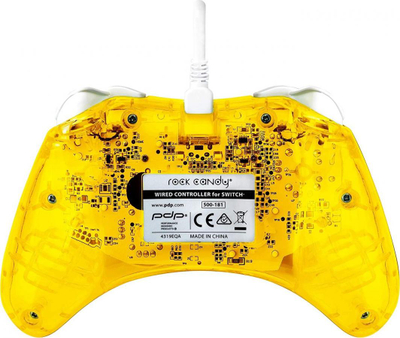 Контролер PDP Controller Rock Candy Mini, жичен, жолт