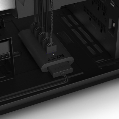 Hub i brendshëm USB NZXT AC-IUSBH-M3, 4 porta USB 2.0, i zi