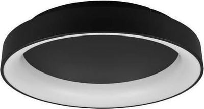 Llamp tavanit Netlighting Giona Modern, 48W LED, 2700–6000K me telekomandë, e zezë mat