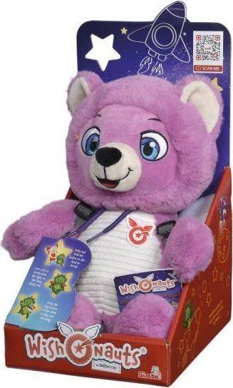 Arush pelushi Simba Wishonaut Billy the Bear, 30cm, me regjistrim zanor, lejla