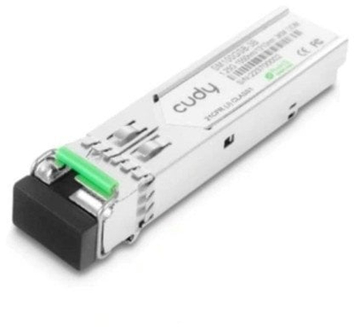 Модул SFP Cudy SM100GSB-3AB, 1Gbps, трансивер, сребрена боја