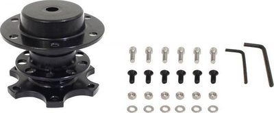 Pajisje Quick Release nabe, alumini, montim me 6 vrima, e zezë