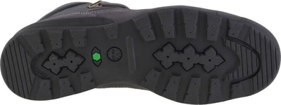 Çizme burra Timberland Euro Rock WR Basic 0A2KXJ, lëkurë natyrale, të papërshkueshme nga uji, gri