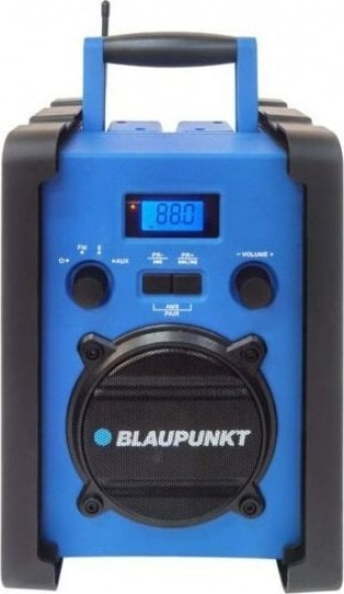 Radio portabël Blaupunkt PP30BT JOBSITE, Bluetooth, FM, e zezë