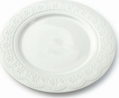 Pjatë servimi Mondex, 26cm, e bardhë