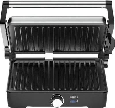 Grill kontakti AENO EG2, pllaka nga të dyja anët, me veshje që s’ngjit, gri