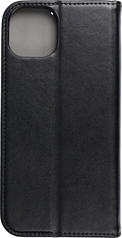 Kалeф телефон Smart Magneto за iPhone 15 Plus, со магнет, функција паричник, црна